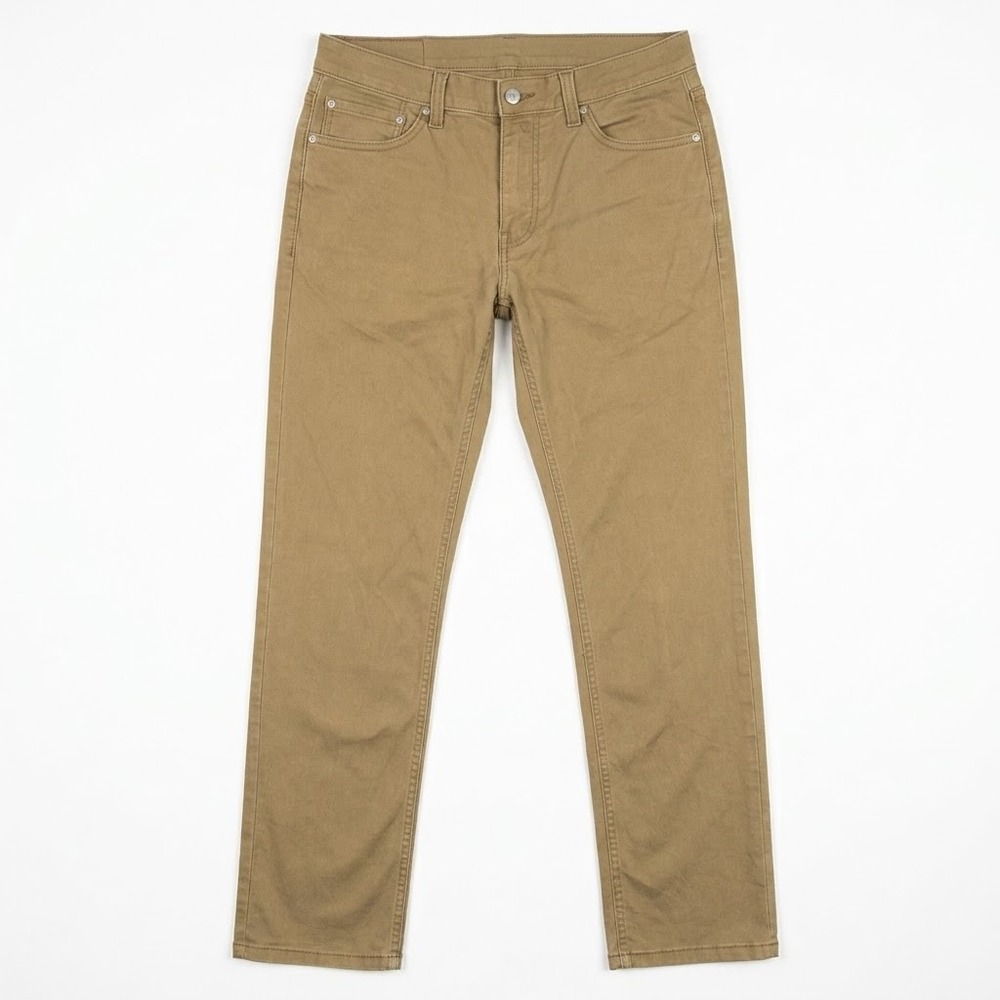 Levis 541 Athletic Taper All Seasons Tech Pants Mens 32x32 Olive Khaki Stretch